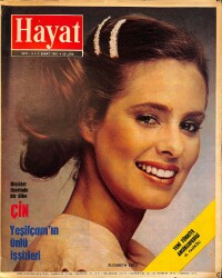 Hayat Dergisi 2 Şubat 1981 Sayı: 5 - Çin - Yeşilçam'da Ünlü İşsizler - Picasso'nun Çıplak Tablosu Renkli Poster NDR97482 - Gökçekoleksiyon