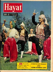 HAYAT DERGİSİ 20 Ağustos 1964 Sayı : 35 - Valentina'nın Göz Yaşları - Türk Futbolunda Yeni Bir Hamle NDR88520 - Gökçekoleksiyon