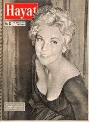 Hayat Dergisi 20 Aralık 1957 No.63 - Kapak: Kim Novak - Londra'da Feci Tren Kazası - Pearl Harbor Baskını - Lana Turner NDR98453 - Gökçekoleksiyon