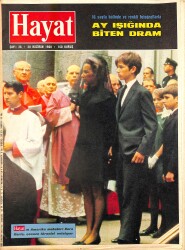 HAYAT DERGİSİ 20 Haziran 1968 Sayı : 26 - Kapak : Ethel Kennedy Ve Oğlu - Kennedy'nin Tabutunu Oğlu Taşıdı NDR88732 - Gökçekoleksiyon