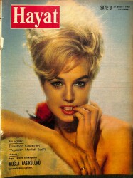 HAYAT DERGİSİ 20 Şubat 1964 Sayı: 9 - Kapak: Mylene Demongeot - Natalia Wood Yeni Modaya Uydu - Süleyman Çelebinin Yaşayan Mevlidi Şerifi NDR89968 - Gökçekoleksiyon