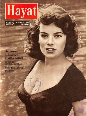 Hayat Dergisi 21 Ağustos 1959 Sayı 34 - Martine Carol Evlendi NDR77591 - 1
