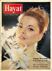 HAYAT DERGİSİ 21 Kasım 1968 Sayı: 48 - Kapak: Virna Lisi - Ankara'da Modern Bir Kapalıçarşı - Türk Güzeli Londra'da Yaya Kaldı NDR88654 - Gökçekoleksiyon