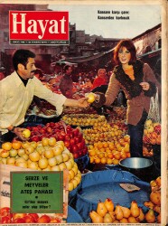 HAYAT Dergisi 21 Kasım 1974 Sayı: 48 - Kapak: Füsun Ayanoğlu - Küçük Leydi Sarah'ın Bale Dersleri Kennedy'lerin Yüz Karası Gelinleri NDR89704 - Gökçekoleksiyon