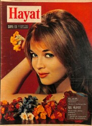 HAYAT Dergisi 21 Mart 1963 Sayı: 13 - Kapak: Agnes Laurent - Dahlia Lavi'nin Şöhreti Aşık Olunca Arttı NDR89278 - Gökçekoleksiyon