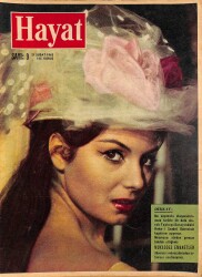 HAYAT Dergisi 21 Şubat 1963 Sayı: 9 - Kapak: Rossana Schaffino - Atatürk İçin Canını Veren Genç Kadın - Prenses Alexandra'nın Evlenme Hazırlıkları NDR89275 - Gökçekoleksiyon