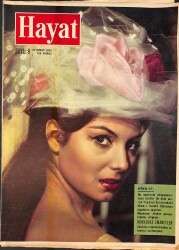 HAYAT Dergisi 21 Şubat 1963 Sayı : 9 - Kapak : Rossana Schiaffino - Atatürk İçin Canını Veren Genç Kadın * Fikriye Hanım NDR88757 - Gökçekoleksiyon