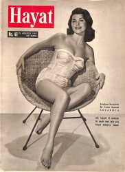 Hayat Dergisi 23 Ağustos 1957 No.46 - Kapak: Valerie Allen & Karadeniz Kıyılarındaki Turizm Mucizesi 