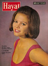 HAYAT DERGİSİ 23 Nisan 1964 Sayı: 18 - Kapak: Claudıa Cardınale - Modern Sanat Mı, Maymun İşi Mi? - Bedensiz Varlıklar NDR88487 - Gökçekoleksiyon