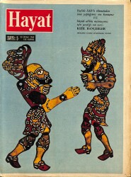 HAYAT DERGİSİ 23 Ocak 1964 Sayı: 5 - Kapak: Hacivat Ve Karagöz, Halide Edip'le Ölümünden Önce Son Konuşma Ve Son Eseri NDR88433 - Gökçekoleksiyon