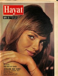 HAYAT Dergisi 24 Aralık 1964 Sayı : 53 - Kapak : Christa Lang - Ali Sami Yen Stadında Panik ! NDR88768 - Gökçekoleksiyon
