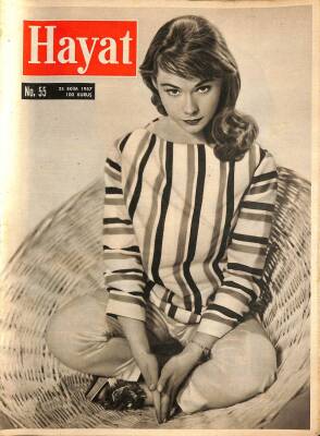 Hayat Dergisi 25 Ekim 1957 Sayı 55 - Hüseyin Cahit Bu Masada 50 Sene Yazmıştı NDR78489 - 1