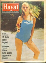 Hayat Dergisi 25 Haziran 1970 Sayı:26 - Kapak: Charlie North, İstanbul'da Kanlı Salı, Aydın İli NDR88390 - Gökçekoleksiyon