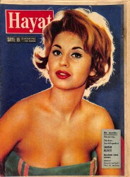 HAYAT Dergisi 25 Nisan 1963 Sayı: 18 - Kapak: Gabriella Fiorella - Liz Taylor Bir Rövüyü Dava Ediyor - Lawrence Filmi 6 Oscar Aldı NDR89195 - Gökçekoleksiyon