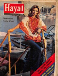 HAYAT Dergisi 26 Aralık 1974 Sayı: 53 - Kapak: Saime Şahingöz - Kösem Sultan'la Dördüncü Murat'ın Tabloları Bulundu NDR89707 - Gökçekoleksiyon