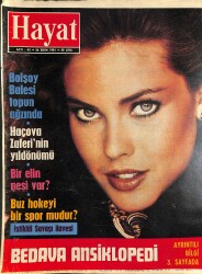HAYAT Dergisi 26 Ekim 1981 Sayı: 43 - Nükhet Duru Kendi İşini Kendi Yapmaya Karar Verdi - Liz'in Evlatlığı Hızlı Çıktı NDR89627 - Gökçekoleksiyon