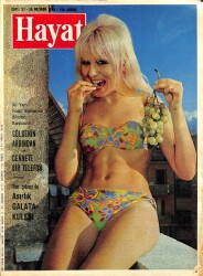 HAYAT DERGİSİ 26 Haziran 1969 Sayı: 27 Kapak: Ruth Edmund - Dünya Gazetecileri De İstanbul'da Toplandı NDR88536 - Gökçekoleksiyon