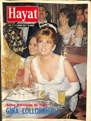 HAYAT DERGİSİ 27 Haziran 1968 Sayı: 27 - Kapak: Gina Lollobrigida - Kızılay Balosunda Bir Yıldız - Ankara'daki Boykot Yeli... NDR88492 - Gökçekoleksiyon