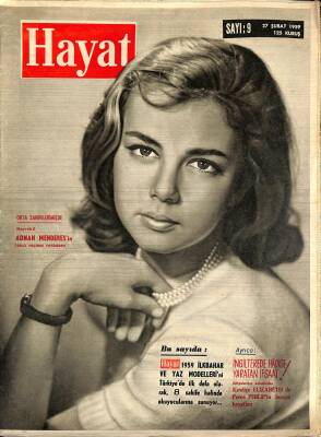 Hayat Dergisi 27 Şubat 1959 Sayı 9 - Bütün Hususiyetleriyle Kıraliçe Elizabeth Ve Kocası Prens Philip NDR77866 - 1
