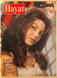 HAYAT DERGİSİ 27 Şubat 1964 Sayı: 10 - Kapak: Rosanna Schiaffino - İnönü'ye Suikast - Ölüm Kuyusuna Atılan Kızların Sayısı Bilinmiyor NDR96437 - Gökçekoleksiyon