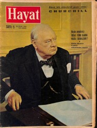HAYAT DERGİSİ 28 Ocak 1965 Sayı: 5 - Kapak: Ölümü Bile Mücadeleli Olan Erkek Churchill - İdeal Türk Kadını Nasıl Olmalıdır NDR88895 - Gökçekoleksiyon