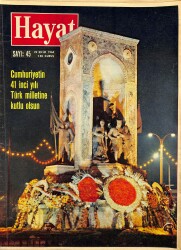 HAYAT DERGİSİ 29 Ekim 1964 Sayı:45 - Dev Çekilişte 60 Apartman Dairesi - Avrupa'nın En Hovarda Prensesi NDR88500 - Gökçekoleksiyon