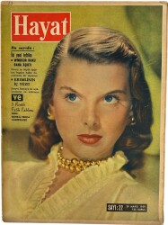 Hayat Dergisi 29 Mayıs 1959 Sayı :22- Kapak: Genç Kadın Portresi Camera Clix - Kremlinin İç Yüzü - Margaret'le Şah Hakkındaki Dedikodular NDR91352 - Gökçekoleksiyon
