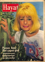 HAYAT DERGİSİ 29 Temmuz 1965 Sayı:31 Kapak:Vivi Bach - Prenses Anne Flört Çağına Girdi - Avrupa'yı Saran Dört Tekerlekli Fırtına NDR88627 - Gökçekoleksiyon