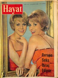 HAYAT DERGİSİ 3 Haziran 1965 Sayı:23 Kapak:Kessler Kardeşler - Avrupa Seks İhraç Ediyor - Müslüman Clay Sözünü Tuttu NDR88626 - Gökçekoleksiyon