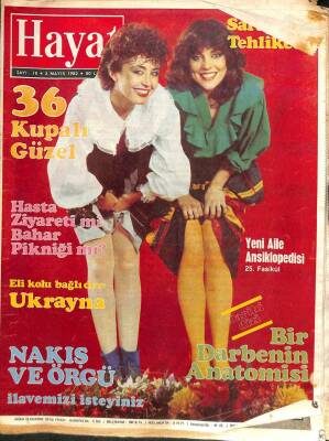 Hayat Dergisi 3 mayıs 1982 sayı 18 Ukrayna, Sultan Abdülaziz nasıl öldürüldü? İsrail Filistine ölüm yağdırdı NDR74347 - 1