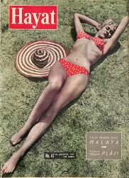 Hayat Dergisi 30 Ağustos 1957 No.47 - Kapak: Jane Moore & Yeni Bir Müslüman Devleti 