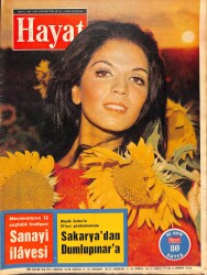 Hayat Dergisi 30 Ağustos 1973 Sayı: 36 - Kapak: Semra Maytelman - Prenses Caroline İçin 4 Hanedan Çarpışıyor - Ajda Pekkan - Emel Sayın NDR89987 - Gökçekoleksiyon