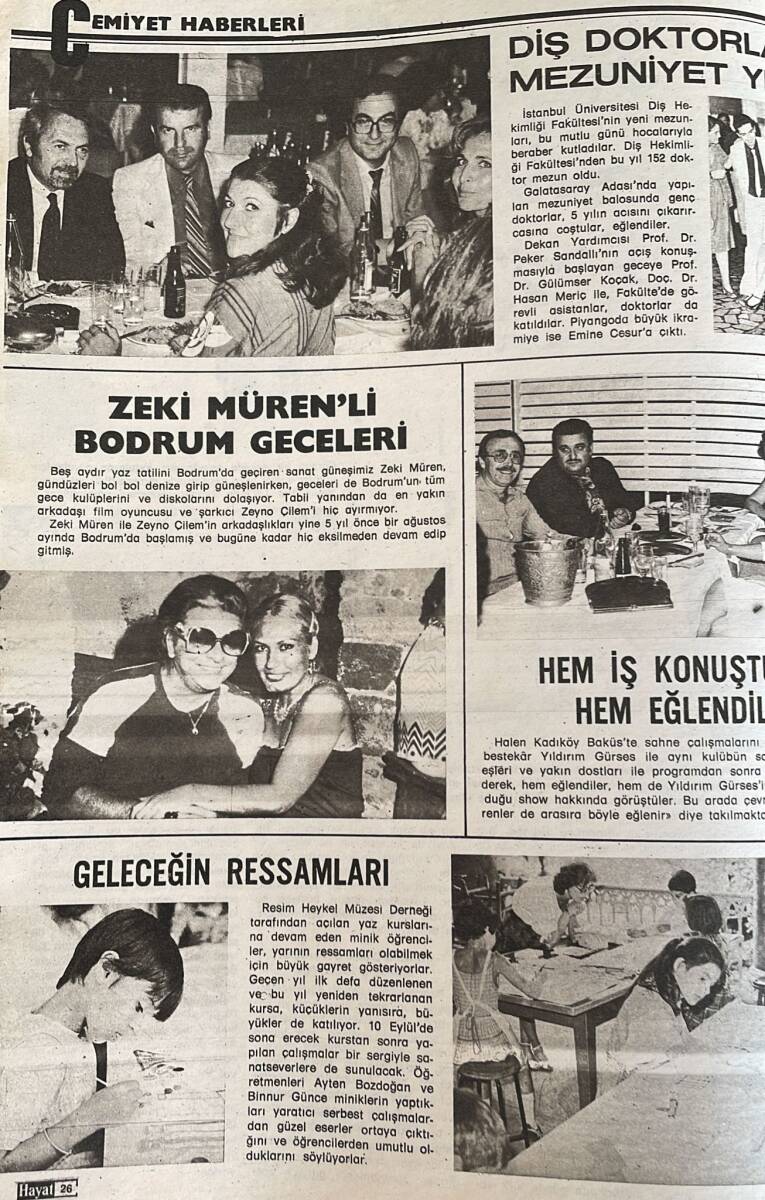 HAYAT Dergisi 30 Ağustos 1982 Sayı: 35 - İşte Yeni İran - Filistinliler Yine Yurtsuz Kaldı - Zeki Müren'li Bodrum Geceleri NDR89620 - 2