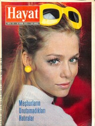 HAYAT DERGİSİ 30 Nisan 1970 Sayı:18 - Kapak: Sue Hunt - Dram Tiyatrosu'nun Son Dramı... - Ahmet Mithat Efendi, Eiffel Kulesinde NDR88622 - Gökçekoleksiyon