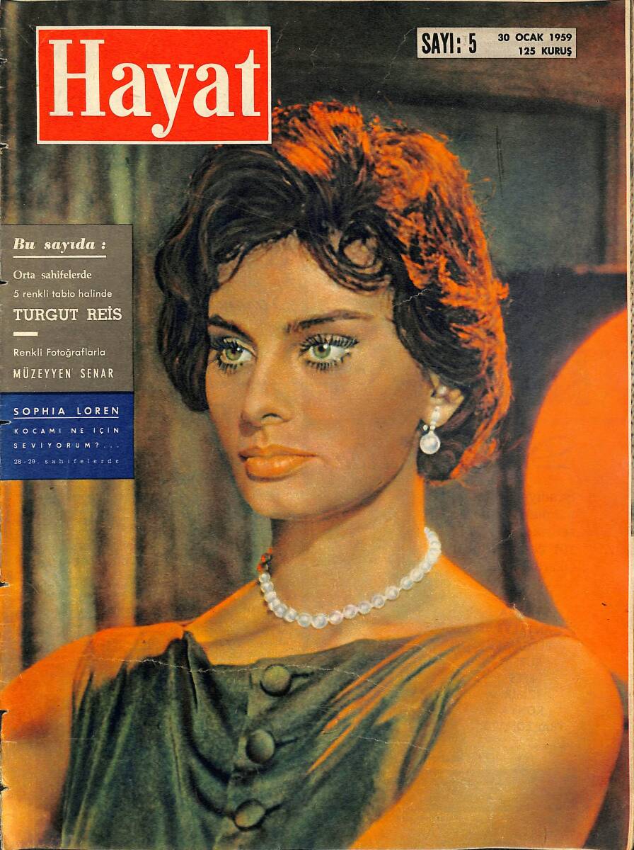 HAYAT Dergisi 30 Ocak 1959 Sayı: 5 - 
