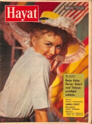 HAYAT Dergisi 31 Ocak 1963 Sayı: 6 - Kapak: Maria Mahor - Türk Pulculuğunda Yeni Bir Hamle - 2. Abdülhamid Zamanında Harem Hayatı NDR88995 - Gökçekoleksiyon