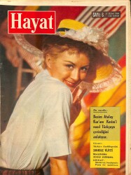 HAYAT DERGİSİ 31 Ocak 1963 Sayı : 6 - Kapak : Maria Mahor - Türk Pulculuğunda Yeni Bir Hamle - II.Abdülhamit Devrinde Harem Hayatı NDR88736 - Gökçekoleksiyon