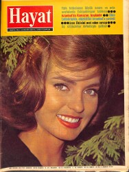 Hayat Dergisi 4 Ekim 1973 Sayı:41 - Marie France Pisier- Eskişehirspor Takımı Posteri - Cemil Turan,Mehmet Oğuz,Yasin Özdenak, Alpaslan Eratlı Posteri NDR89990 - 1
