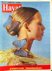 Hayat Dergisi 4 Haziran 1970 Sayı 23 - Kapak: Jacqueline Duval - Hitlerin Özel Hayatına Ait Resimler NDR96425 - Gökçekoleksiyon