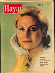 HAYAT Dergisi 4 Nisan 1963 Sayı: 15 - Kapak: Michele Morgan - Ünlü Yıldızların Çocukları Şöhret Oluyor NDR89280 - Gökçekoleksiyon