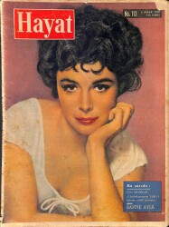 HAYAT DERGİSİ 5 Aralık 1958 Sayı: 113 - Kapak: Erin O'brien - Beşiktaş: 1 - Real Madrid: 1 - Safiye Ayla - Marion Michael NDR89197 - Gökçekoleksiyon