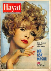 HAYAT Dergisi 5 Kasım 1970 Sayı : 45 - Kapak : Lesley Gaye - Münih'te Saz Alemleri - Hipodromlar Kralı Sadettin NDR88748 - Gökçekoleksiyon