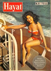 Hayat Dergisi 5 Temmuz 1957 No.39 - Kapak: Dina Maes NDR98477 - Gökçekoleksiyon
