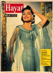 HAYAT Dergisi 6 Aralık 1962 Sayı: 50 - Kapak: Devra Paget - Abdülhamid'in Çalınan Mücevherleri New York'ta Satıldı NDR89281 - Gökçekoleksiyon