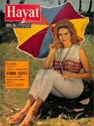 Hayat Dergisi 6 Haziran 1963 Sayı:24 - Kapak: Anne Symrner - Robert Koleji 100 Yaşını Doldurdu NDR90692 - Gökçekoleksiyon