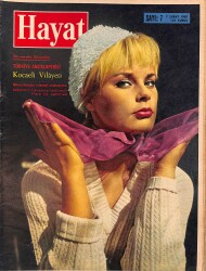 HAYAT Dergisi 7 Şubat 1963 Sayı: 7 - Kapak: Elke Sommer - Prenses İsabelle Zoraki Evlilik İstemiyor - Kanlıca'da Keçecizade Fuat Paşa Yalısı NDR88993 - Gökçekoleksiyon