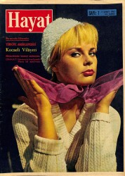 HAYAT DERGİSİ 7 Şubat 1963 Sayı:7 Kapak: Elke Sommer - Prenses İsabelle Zoraki Evlilik İstemiyor NDR88465 - Gökçekoleksiyon