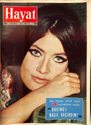 HAYAT Dergisi 8 Ekim 1970 Sayı : 41 - Kapak : Marisa Mell - Anadolu'nun Kapısı Türklere Muş'ta Açıldı - Leyla Halit '' Boeing'i Nasıl Kaçırdım ? '' NDR88744 - Gökçekoleksiyon