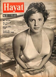 Hayat Dergisi 8 Mart 1957 Sayı:22 - Kapak: Rossana Podesta - En Eski Spor Kulübümüz 