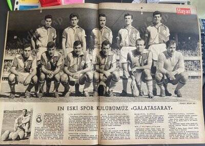 Hayat Dergisi 8 Mart 1957 Sayı:22 - Kapak: Rossana Podesta - En Eski Spor Kulübümüz 